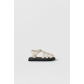 Zara BABY/ LUG SOLE FISHERMAN SANDALS