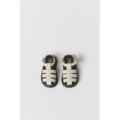 자라 Zara BABY/ LUG SOLE FISHERMAN SANDALS