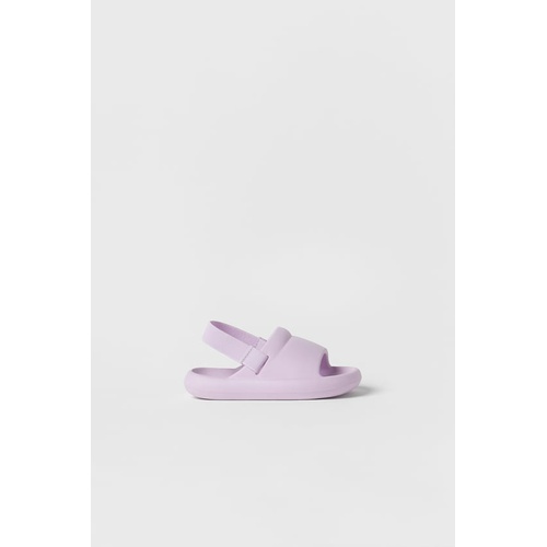 자라 Zara BABY/ MONOCHROMATIC RUBBERIZED SANDALS