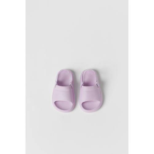 자라 Zara BABY/ MONOCHROMATIC RUBBERIZED SANDALS