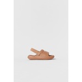 Zara BABY/ MONOCHROMATIC RUBBERIZED SANDALS