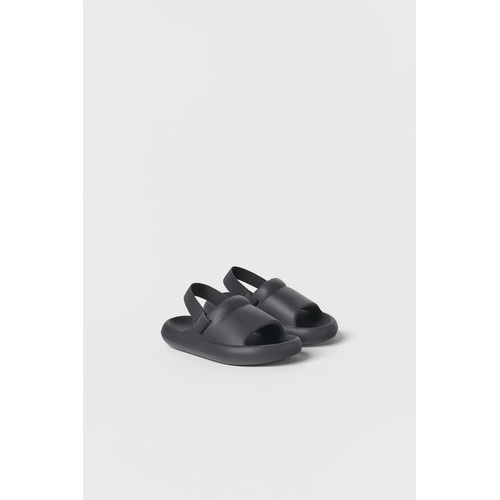 자라 Zara BABY/ MONOCHROMATIC RUBBERIZED SANDALS