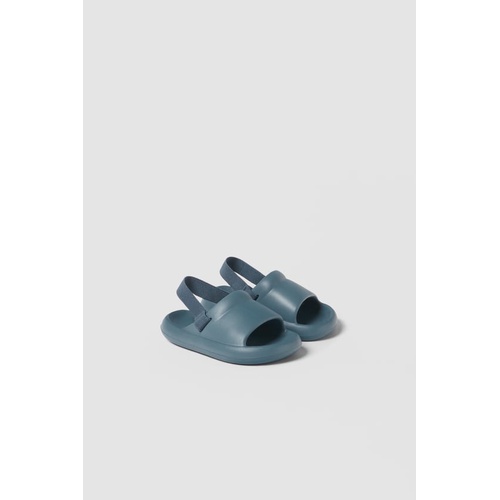 자라 Zara BABY/ MONOCHROMATIC RUBBERIZED SANDALS