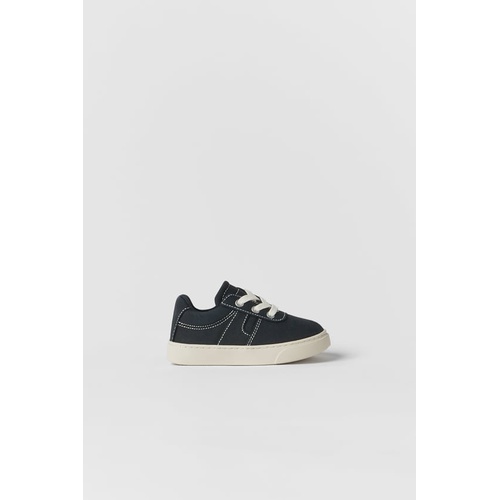 자라 Zara BABY/ LACE-UP SNEAKERS