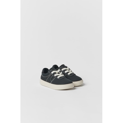 자라 Zara BABY/ LACE-UP SNEAKERS