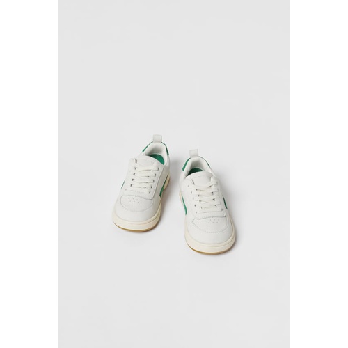 자라 Zara BABY/ RETRO LEATHER SNEAKERS