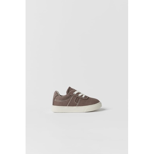 자라 Zara BABY/ LACE-UP SNEAKERS