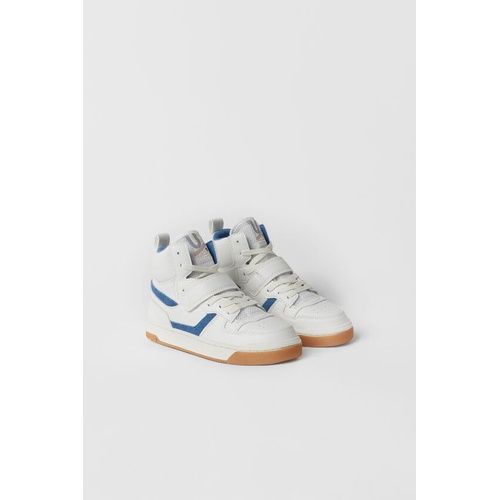 자라 Zara KIDS/ RETRO HIGH TOP SNEAKERS