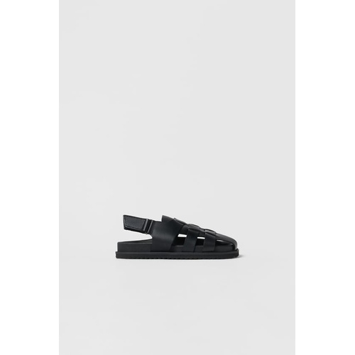 자라 Zara KIDS/ LEATHER FISHERMAN SANDALS