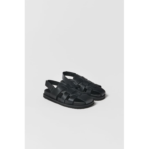 자라 Zara KIDS/ LEATHER FISHERMAN SANDALS