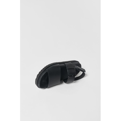 자라 Zara KIDS/ LEATHER SANDALS WITH BUCKLES