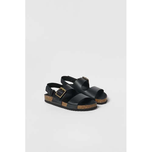 자라 Zara KIDS/ LEATHER SANDALS WITH BUCKLES