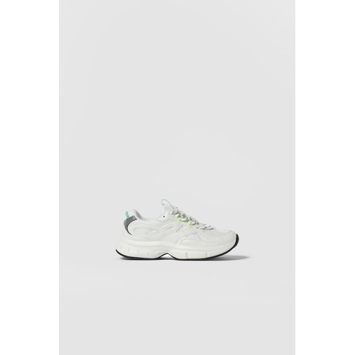 자라 Zara KIDS/ MONOCHROME ATHLETIC SNEAKERS