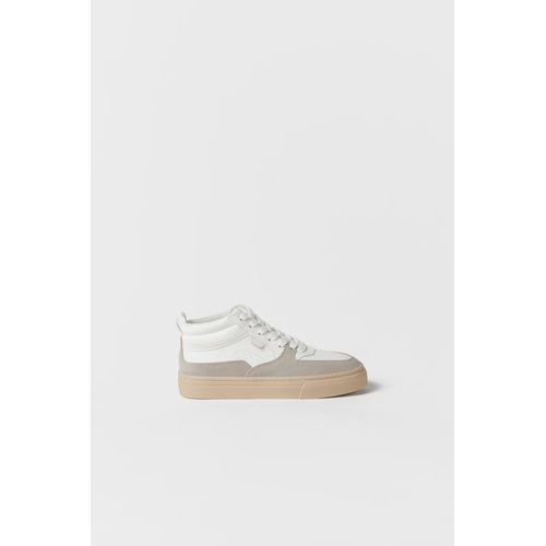 자라 Zara KIDS/ BASKETBALL HIGH TOP SNEAKERS