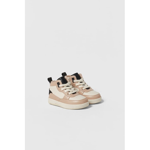 자라 Zara BABY/ RETRO HIGH TOP SNEAKERS