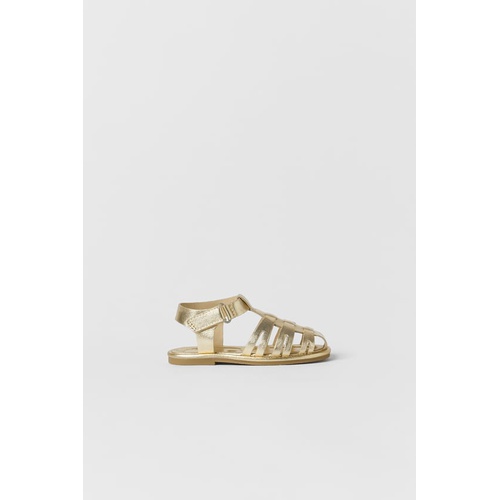 자라 Zara BABY/ GOLDEN FISHERMAN SANDALS