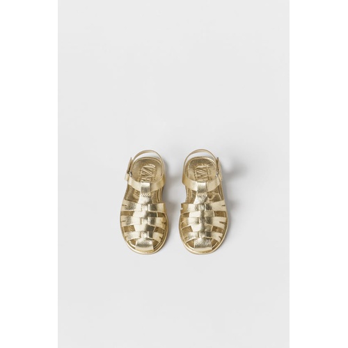 자라 Zara BABY/ GOLDEN FISHERMAN SANDALS