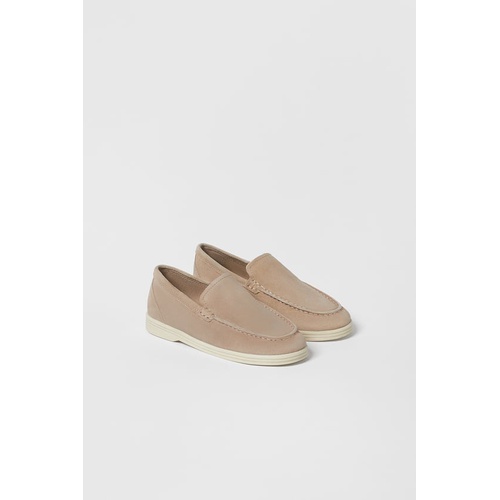 자라 Zara KIDS/ LEATHER BOAT SHOES