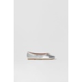 Zara KIDS/ METALLIC BALLET FLATS