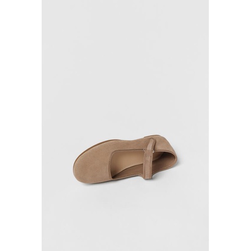 자라 Zara KIDS/ LEATHER BALLET FLATS