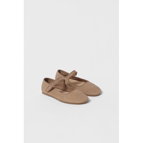 자라 Zara KIDS/ LEATHER BALLET FLATS