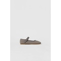 Zara KIDS/ MONOCHROMATIC FABRIC MARY JANES