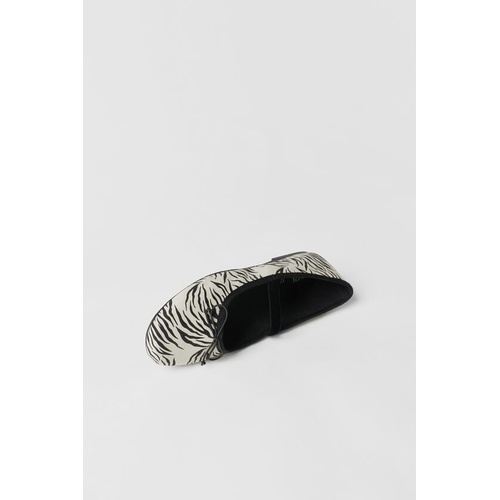 자라 Zara KIDS/ ANIMAL PRINT BALLET FLATS