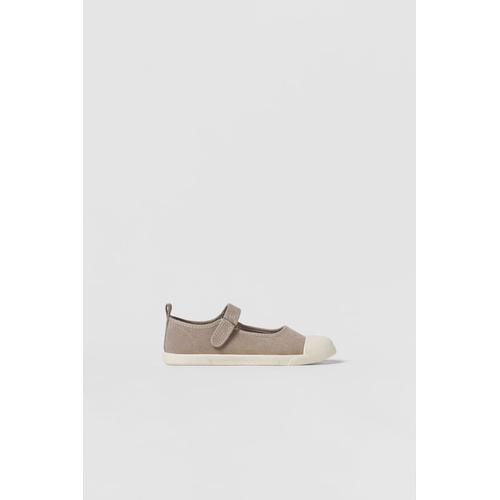 자라 Zara KIDS/ LEATHER BALLET FLATS