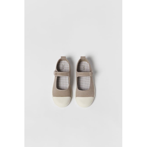 자라 Zara KIDS/ LEATHER BALLET FLATS