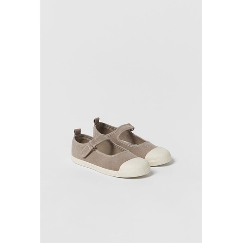 자라 Zara KIDS/ LEATHER BALLET FLATS