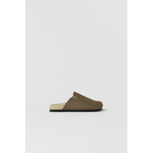 자라 Zara KIDS/ NUBUCK CLOGS