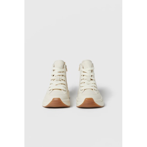 자라 Zara KIDS/ HIGH TOP SNEAKERS WITH CHUNKY SOLE