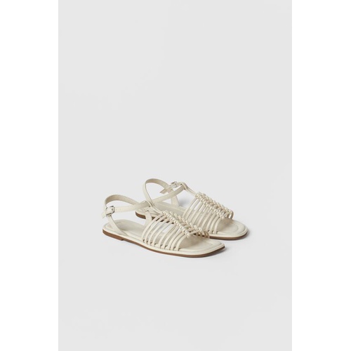 자라 Zara KIDS/ KNOTTED STRAPPY SANDALS