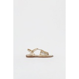 Zara KIDS/ KNOTTED STRAPPY SANDALS