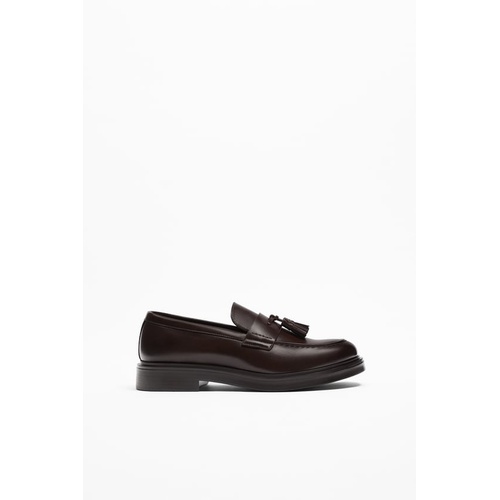 자라 Zara TASSEL LOAFERS