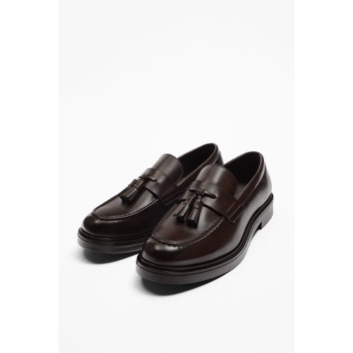 자라 Zara TASSEL LOAFERS