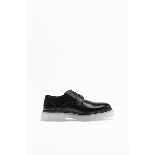 자라 Zara TRANSLUCENT CHUNKY SHOES