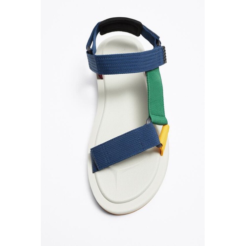 자라 Zara MULTICOLORED TECHNICAL SANDALS