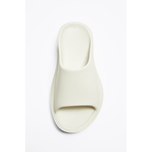 자라 Zara SOLID COLOR SLIDES X RHUIGI