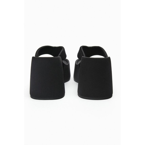 자라 Zara NEOPRENE WEDGE SANDALS