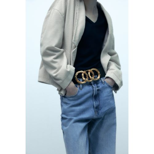 자라 Zara CIRCLE STRETCH BELT