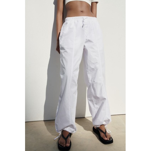 자라 Zara PARACHUTE PANTS