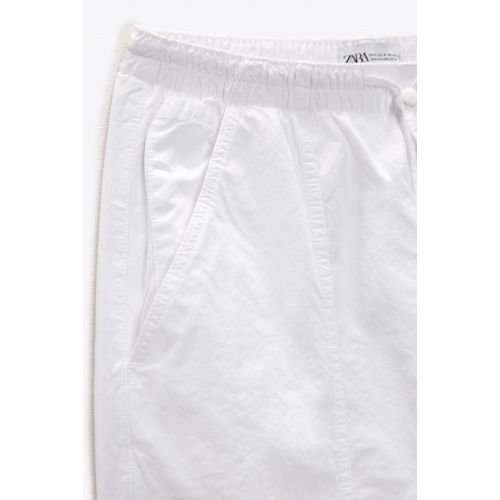 자라 Zara PARACHUTE PANTS