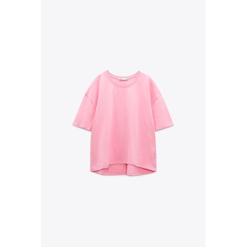 자라 Zara OVERSIZED T-SHIRT