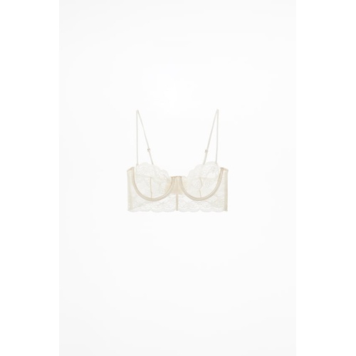 자라 Zara LACE UNDERWIRE BRA