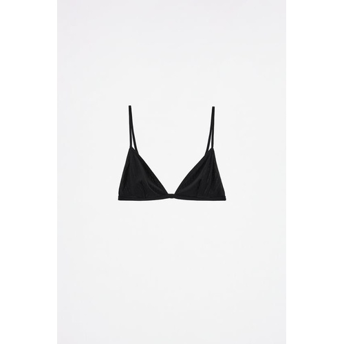 자라 Zara RIB TRIANGLE BRALETTE