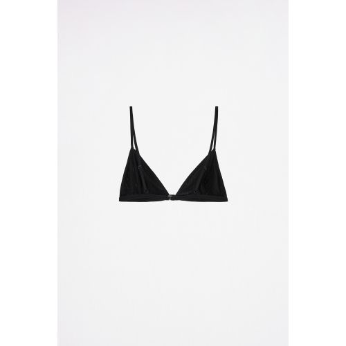 자라 Zara RIB TRIANGLE BRALETTE