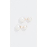 Zoe Chicco 14k Gold Reversible Stud Earrings