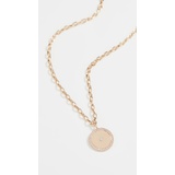 Zoe Chicco Gold Discs Necklace