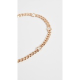 Zoe Chicco 14k Gold Small Curb Chain Bracelet